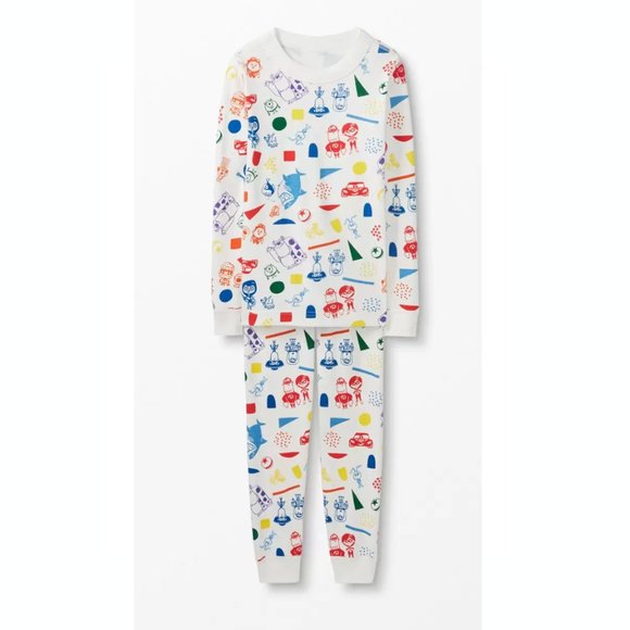 Hanna Andersson Organic Pixar Print Pajama Set 2T - Picture 1 of 4